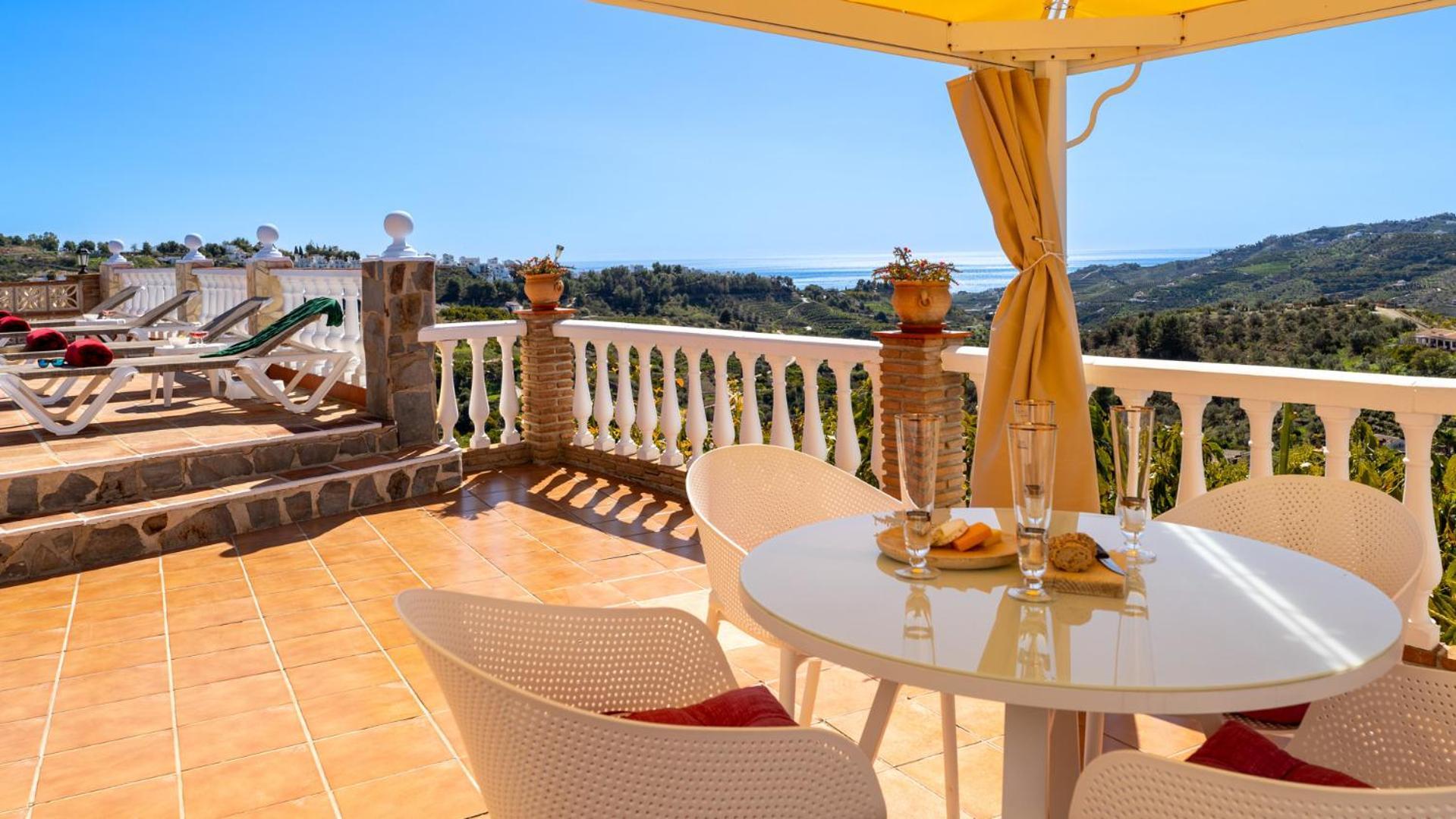 Casa Amparo Casitas Select Villa Frigiliana Buitenkant foto