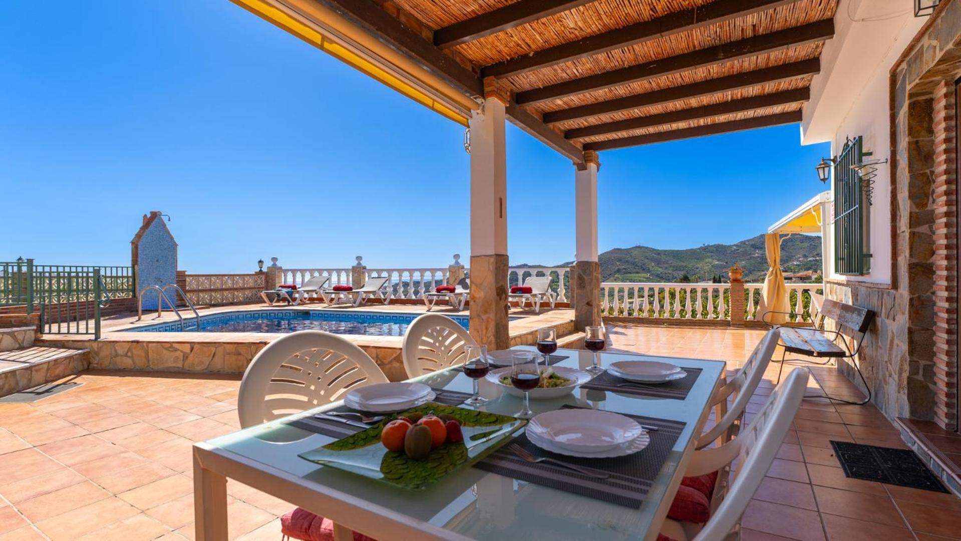 Casa Amparo Casitas Select Villa Frigiliana Buitenkant foto
